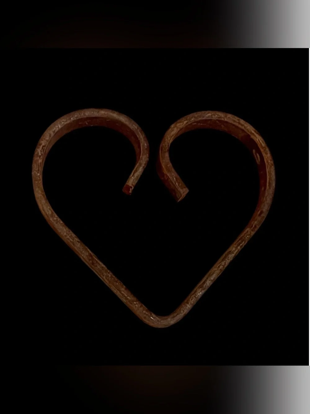 Rustic Decorative Small Heart - Picture 1 of 4